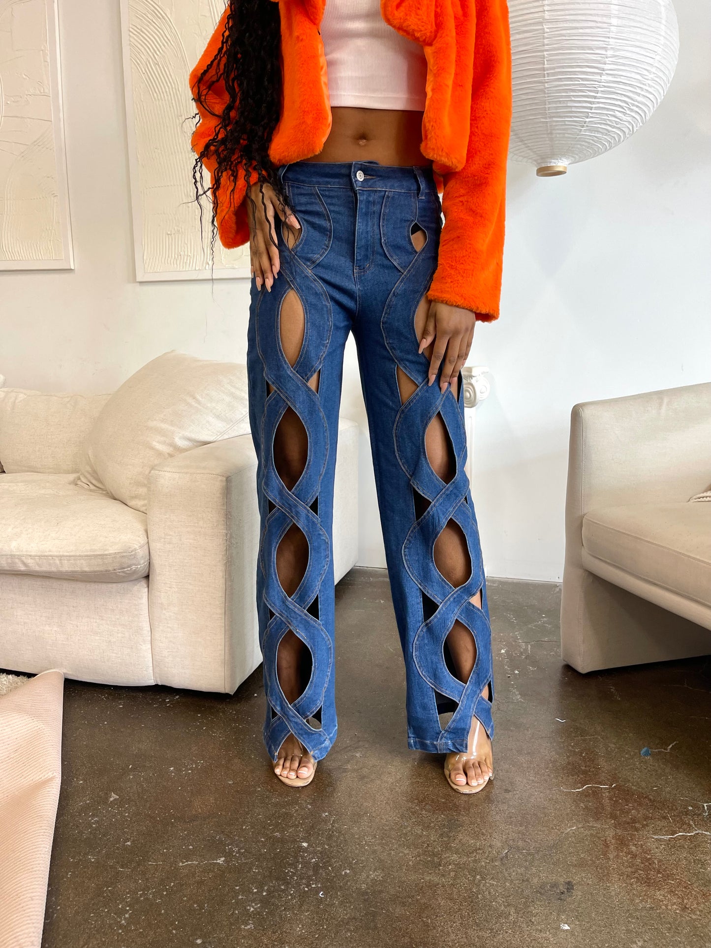 Dezzy Cutout Denim