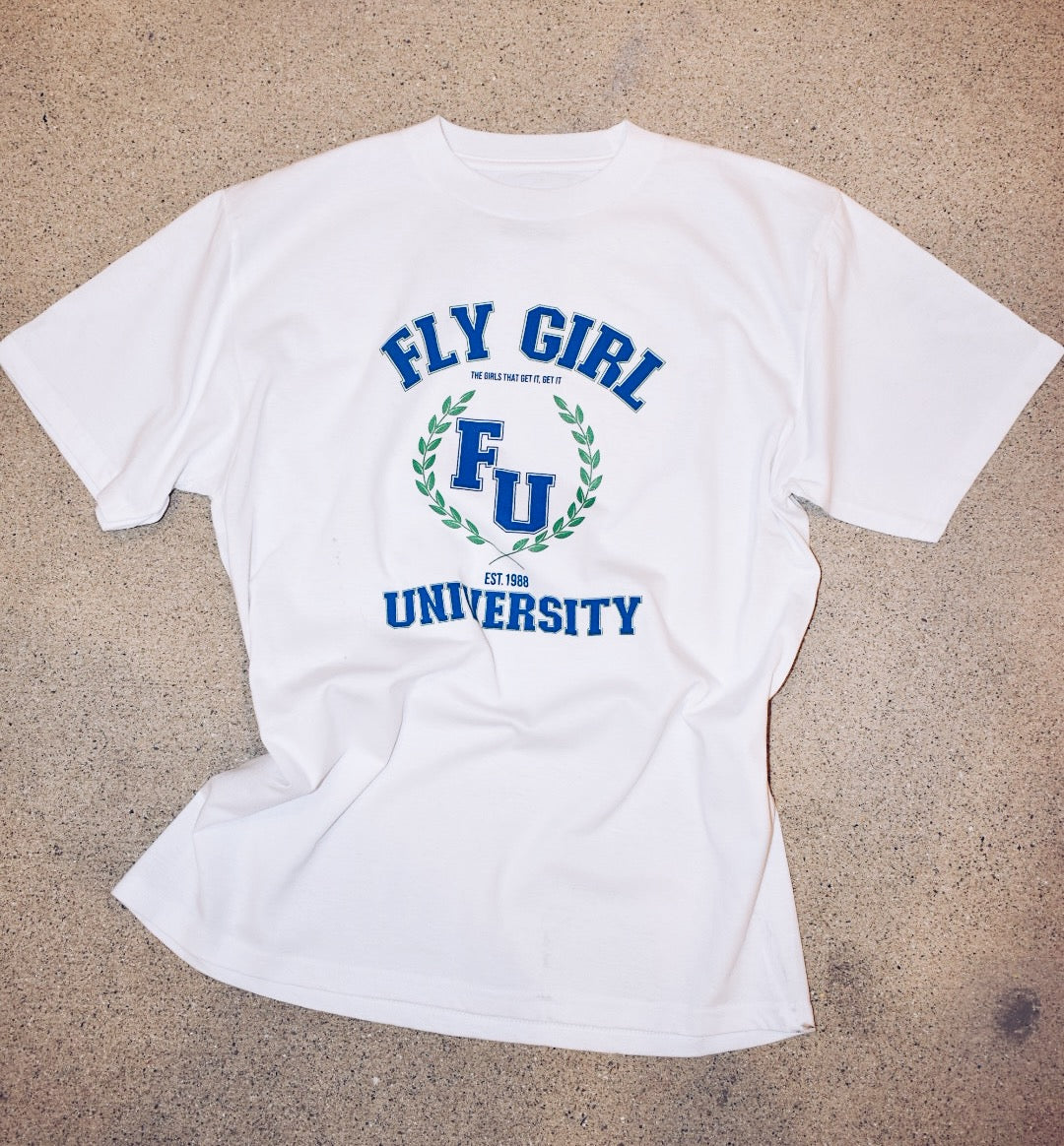 Fly Girl University Boyfriend Tee