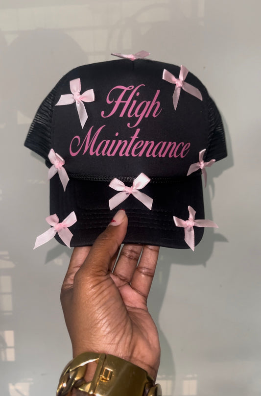 High Maintenance Bow Hat