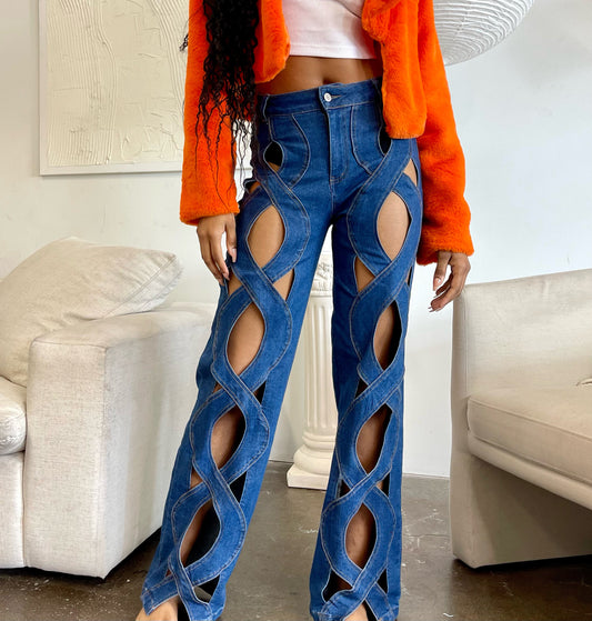 Dezzy Cutout Denim