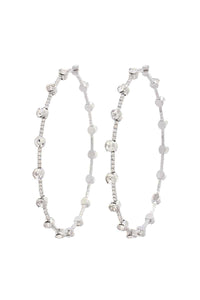 Rhinestone Hoops