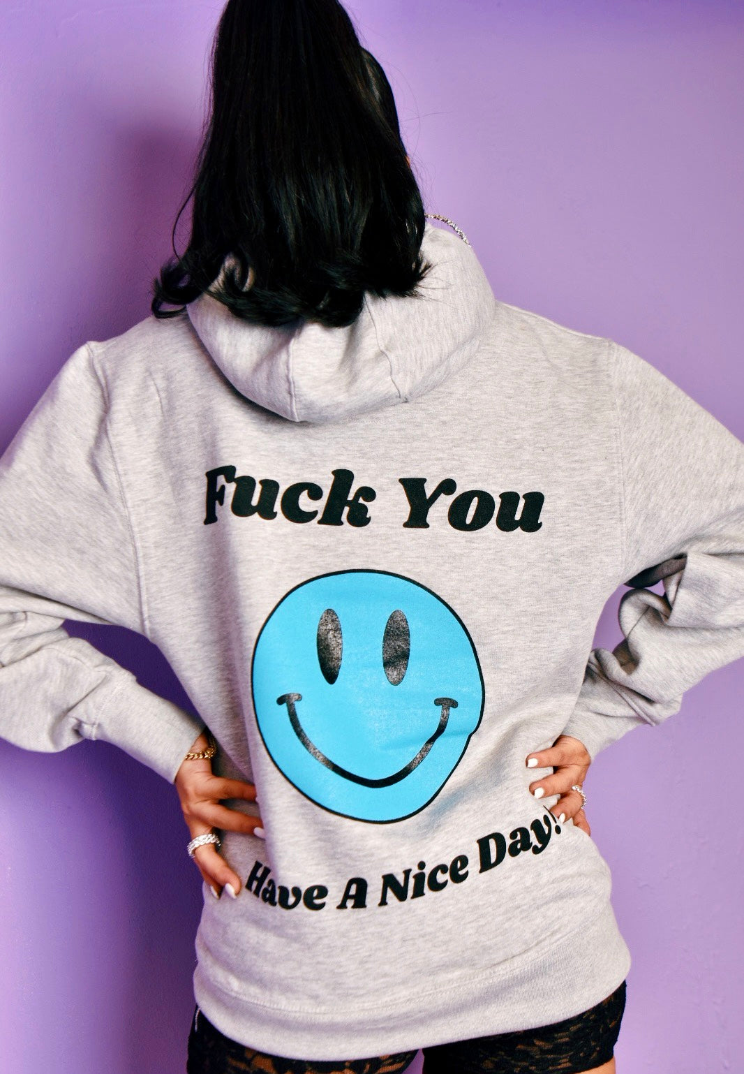 Have A Nice Day Hoodie BLUE